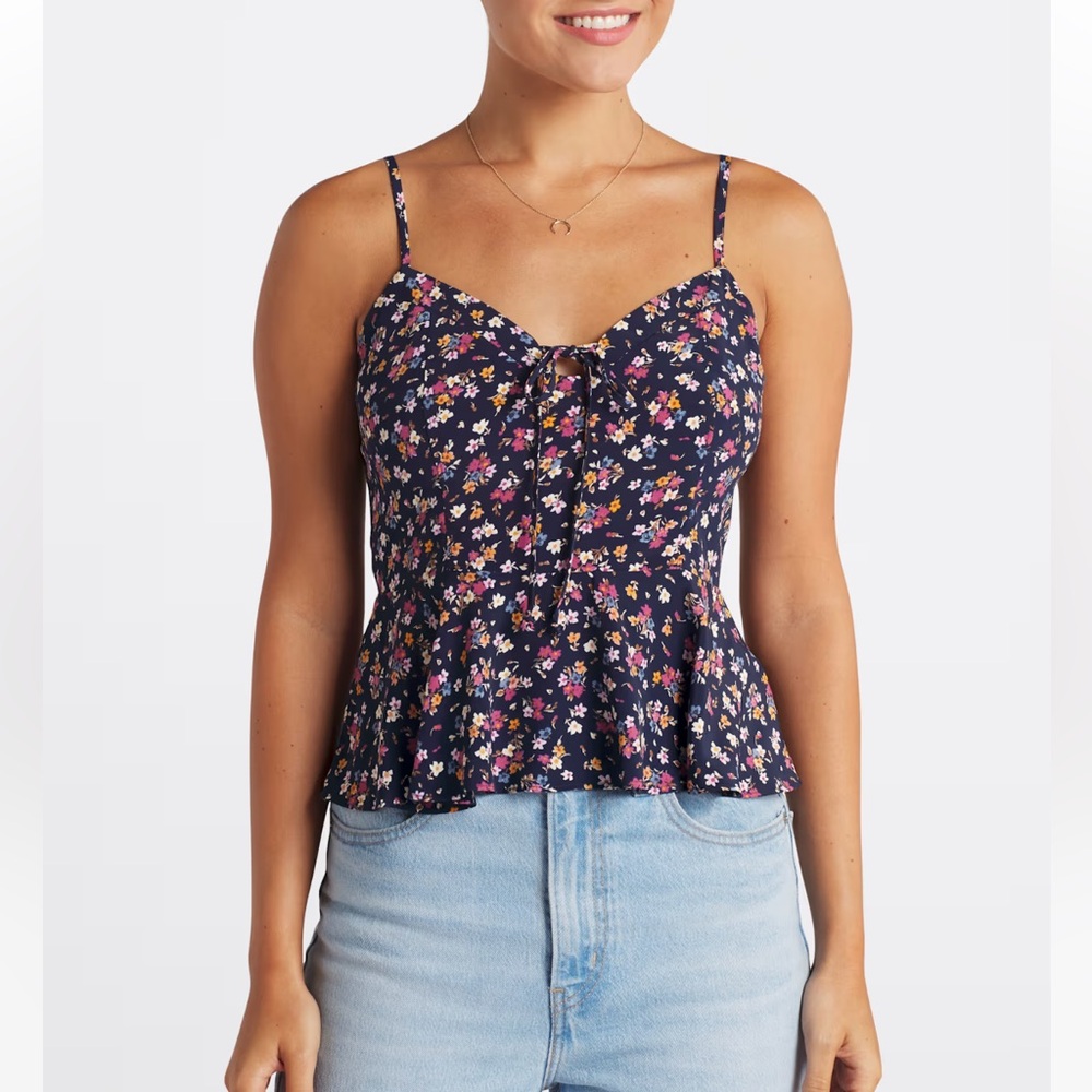 Nine Britton Tallie Cropped Sweetheart Cami